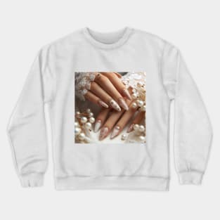 wedding manicure Crewneck Sweatshirt